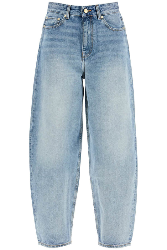 Ganni organic denim tapered jeans - VivaceVenus