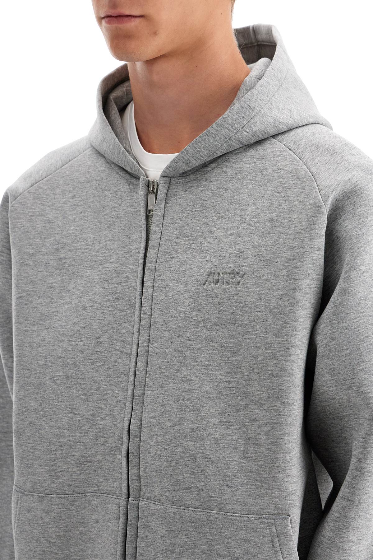 Autry "zip-up sweatshirt in scuba