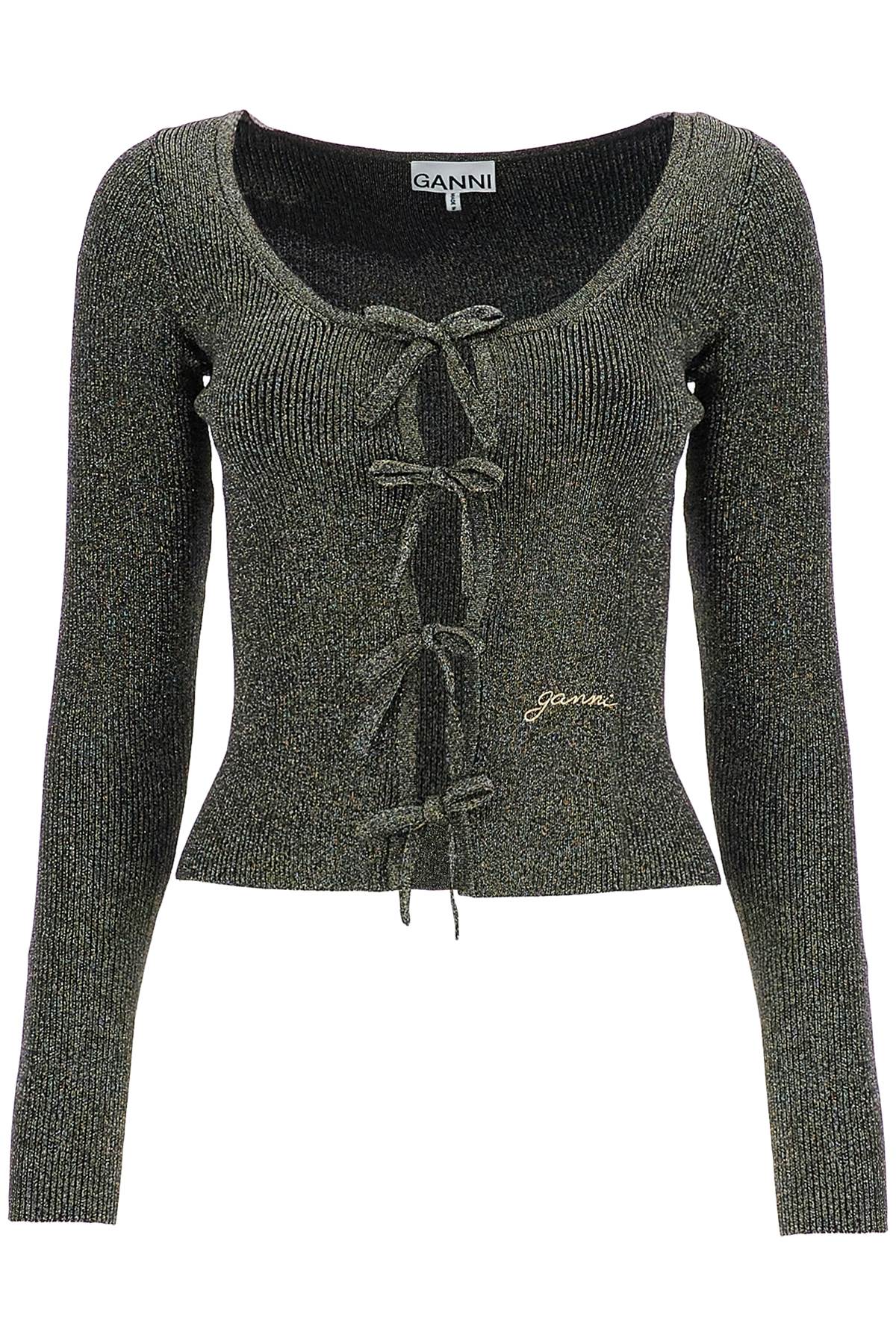 Ganni lurex knit cardigan - VivaceVenus