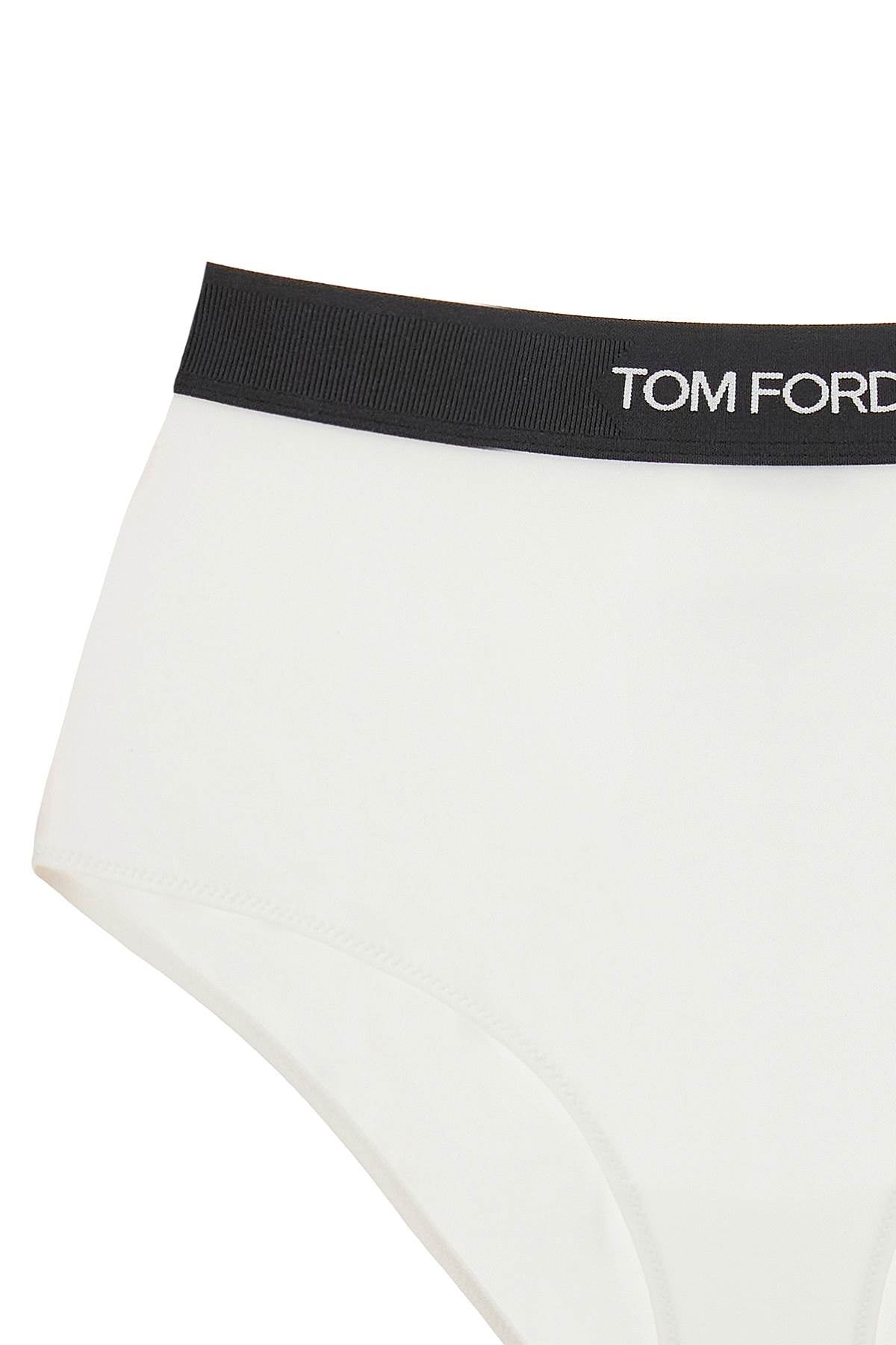 Tom Ford high-waisted underwear briefs with logo band - VivaceVenus