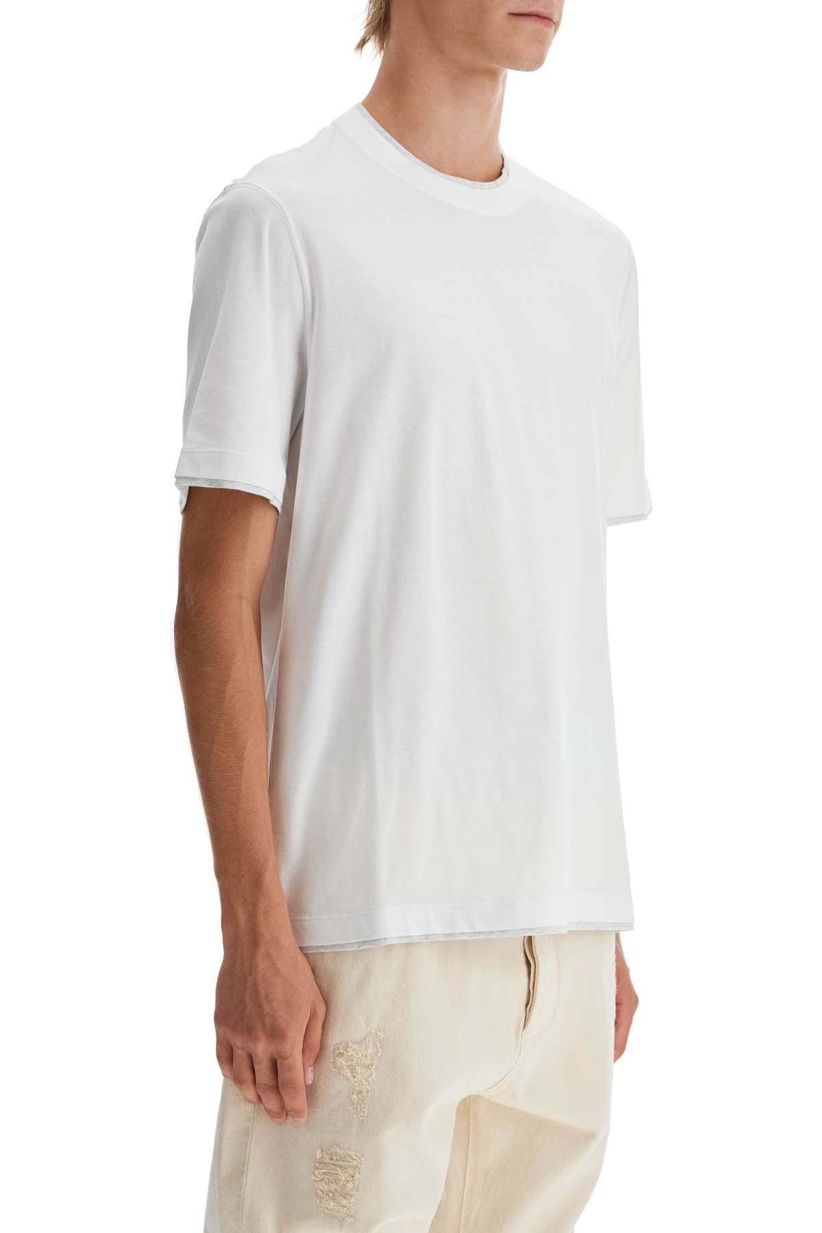 Brunello Cucinelli layered-effect t-shirt - VivaceVenus