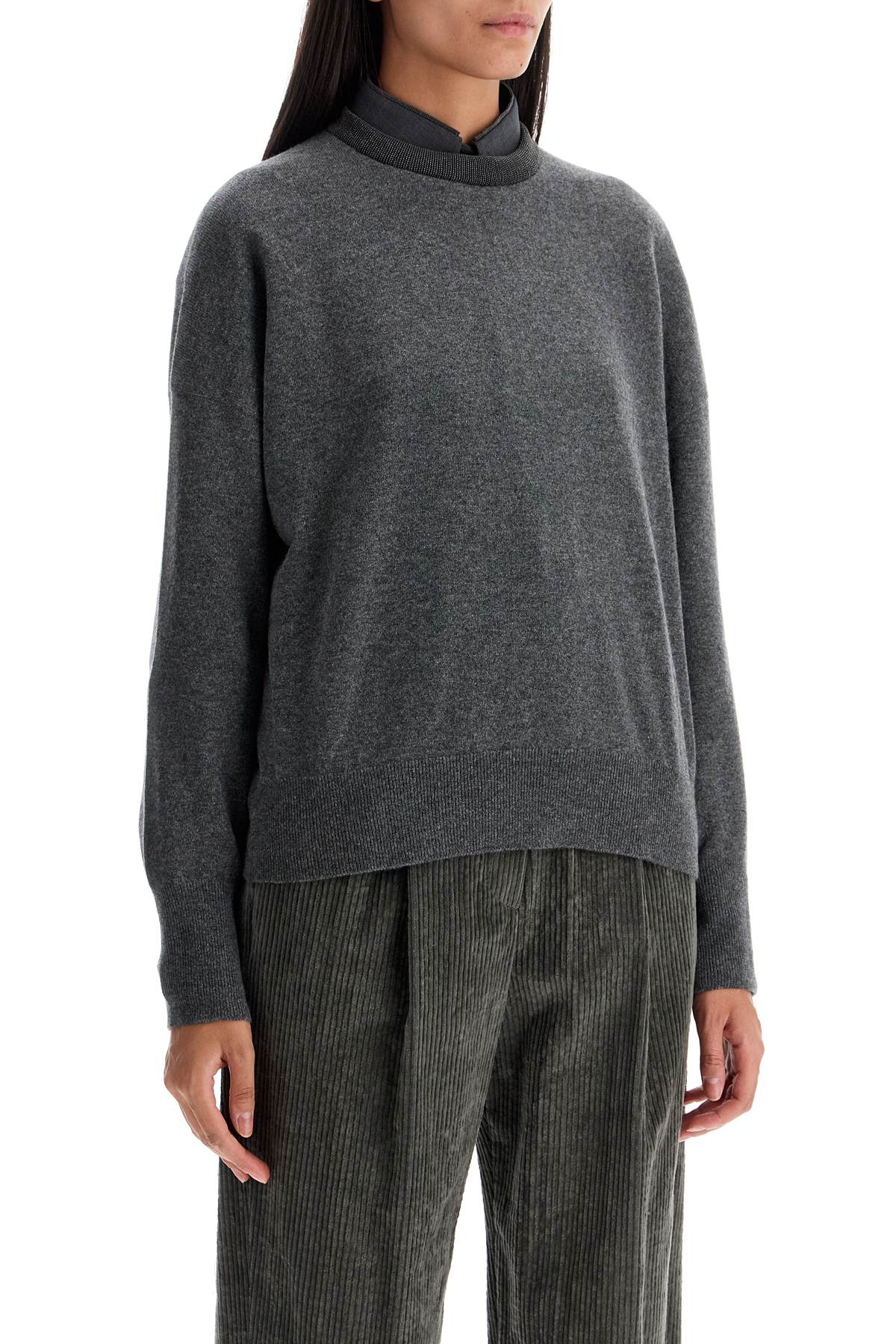 Brunello Cucinelli "pullover with precious rib - VivaceVenus