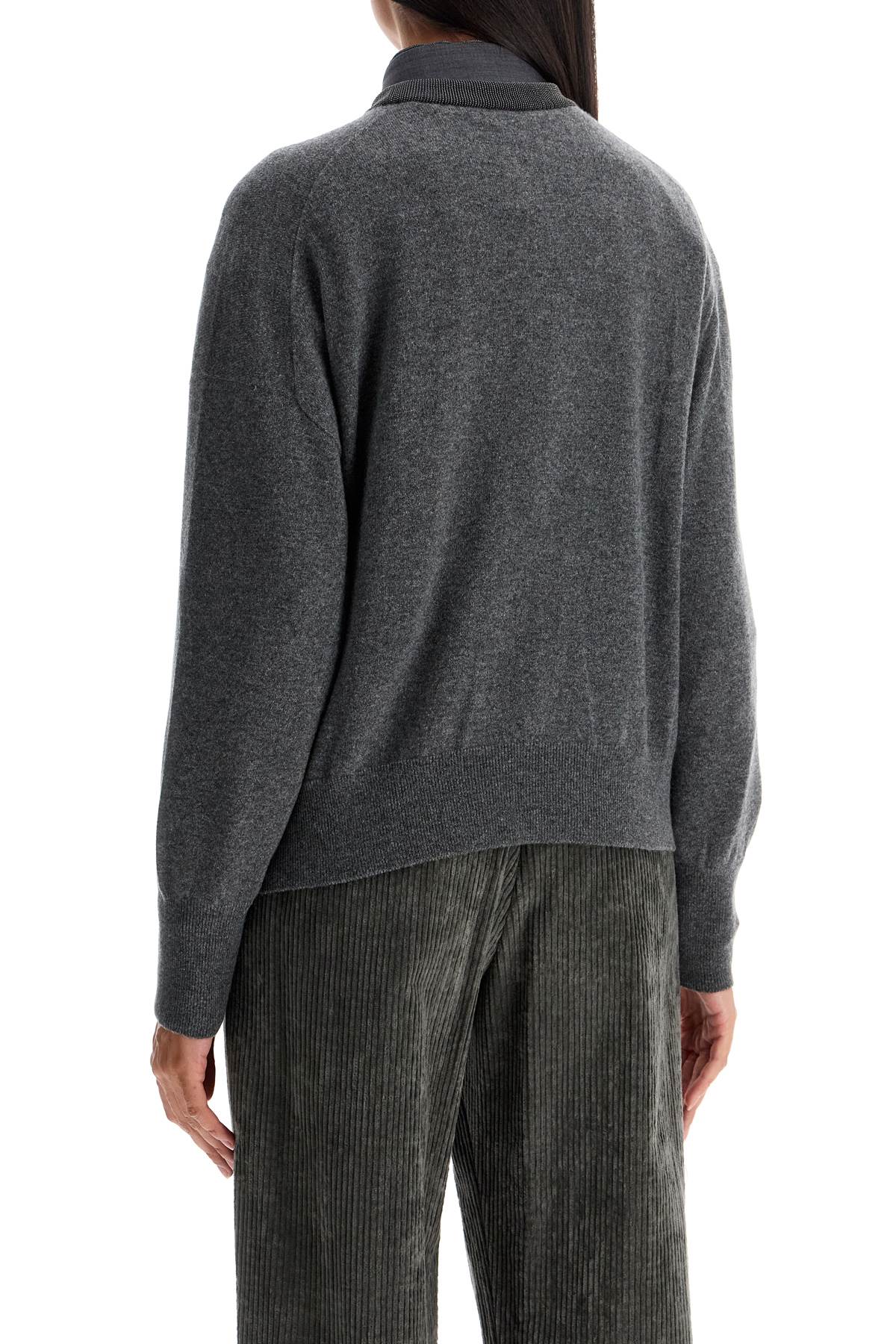 Brunello Cucinelli "pullover with precious rib - VivaceVenus