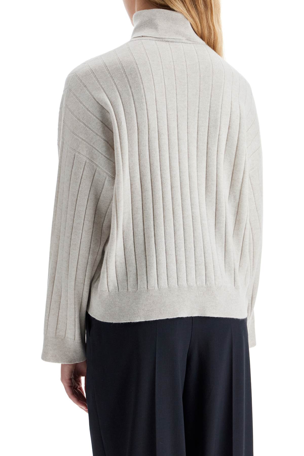 Brunello Cucinelli high-neck cashmere pullover sweater - VivaceVenus