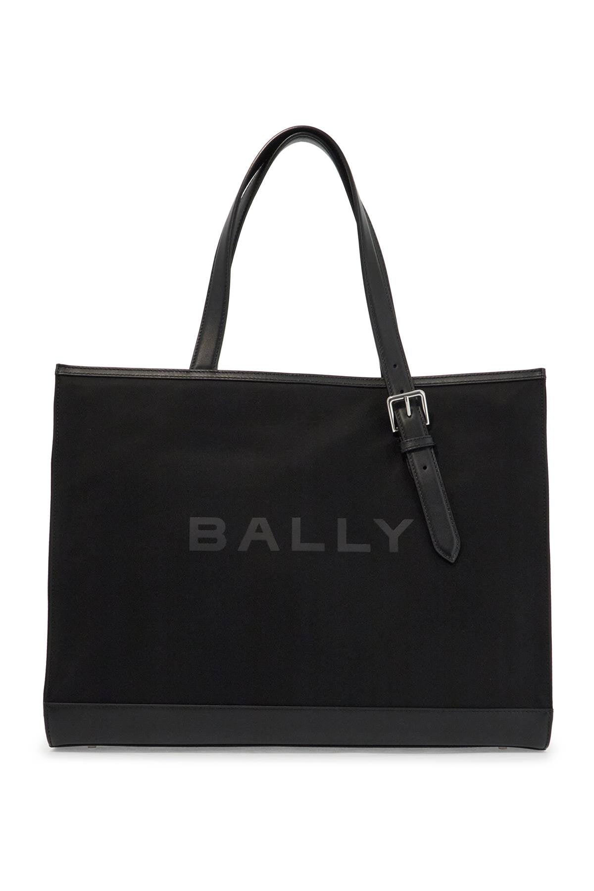 Bally east/west nylon and leather tote bag - VivaceVenus