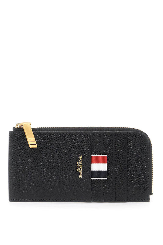 Thom Browne pebble grain leather cardholder - VivaceVenus