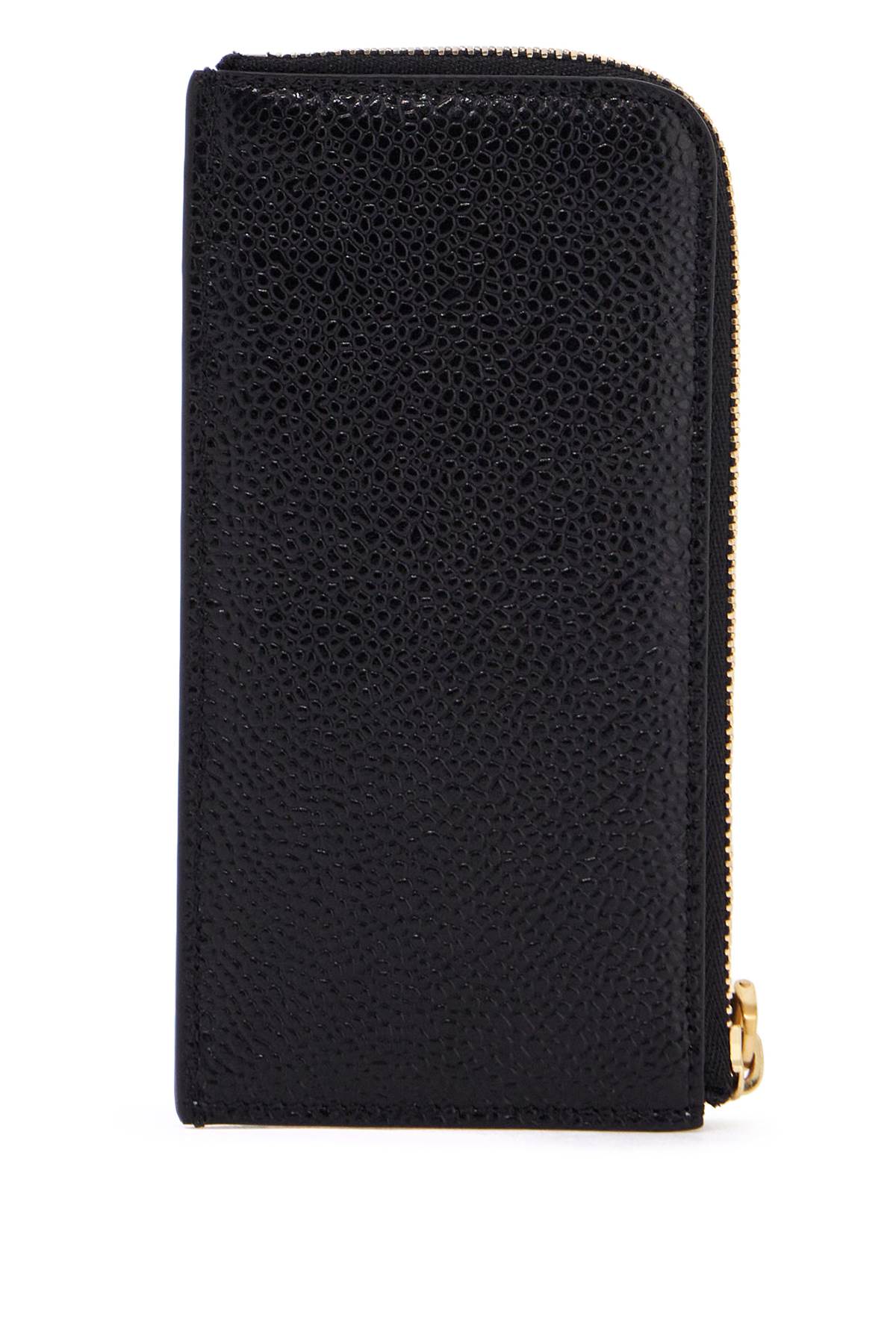 Thom Browne pebble grain leather cardholder - VivaceVenus