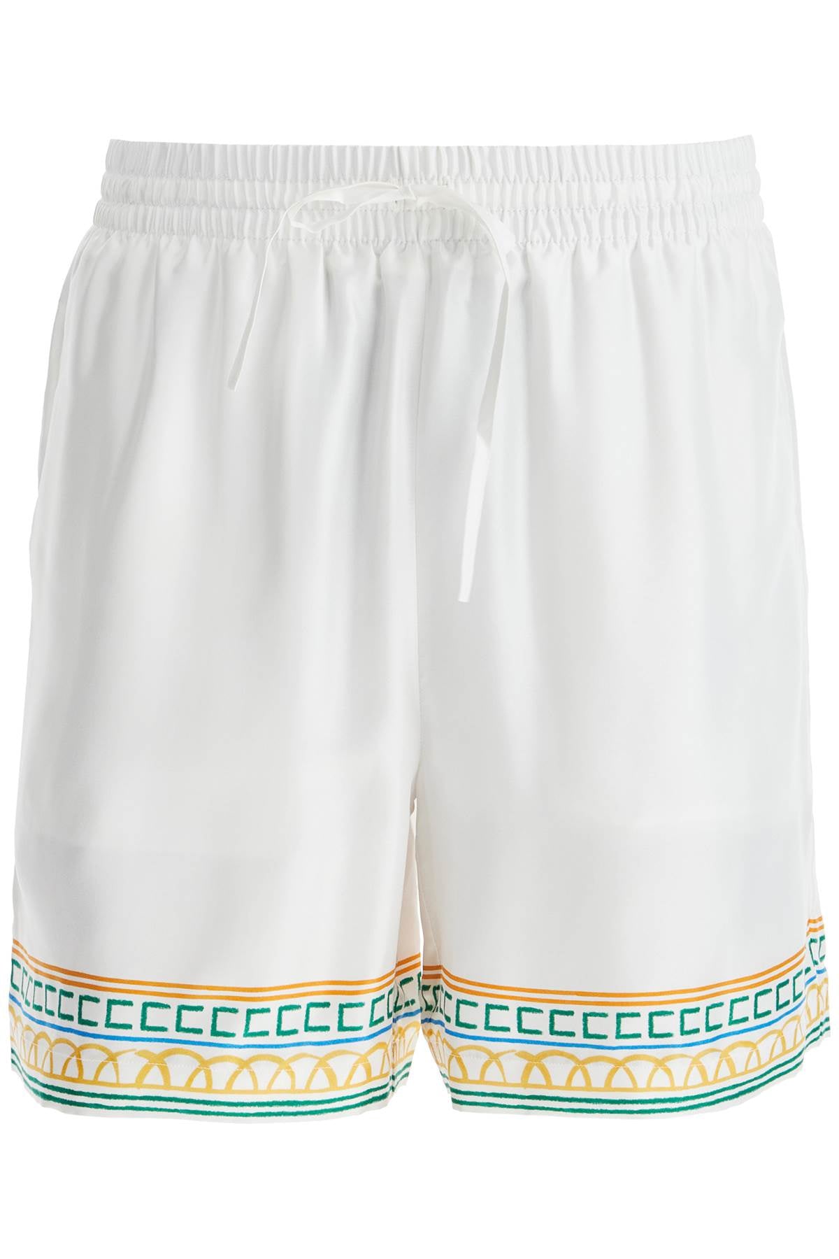 Casablanca silk bermuda shorts 'crayon temple - VivaceVenus