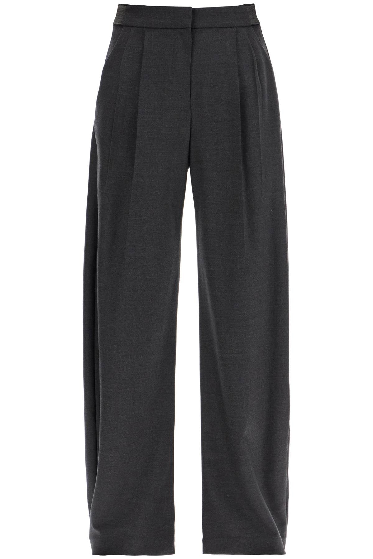 Brunello Cucinelli stretch wool trousers for men/w - VivaceVenus