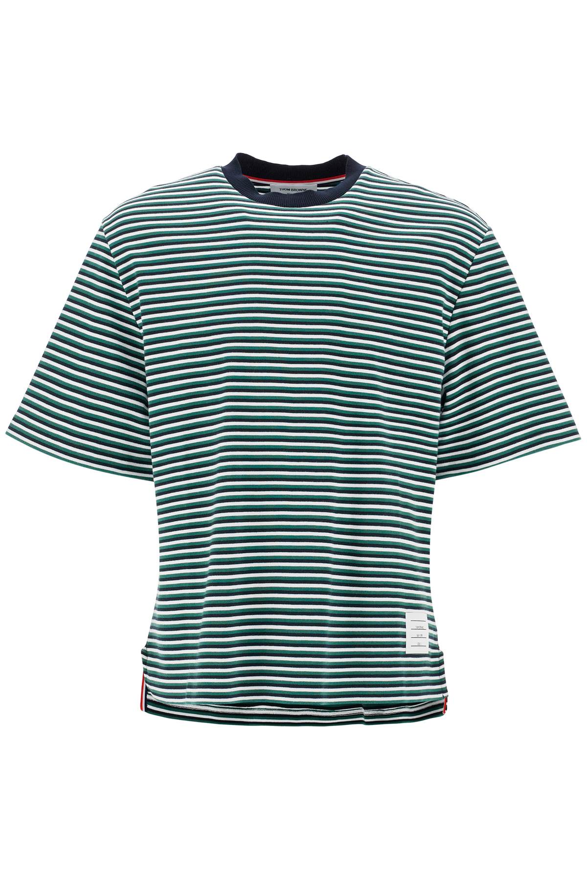 Thom Browne "striped oversized jersey t-shirt" - VivaceVenus