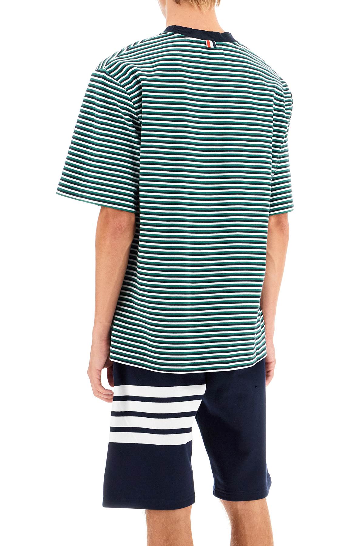 Thom Browne "striped oversized jersey t-shirt" - VivaceVenus