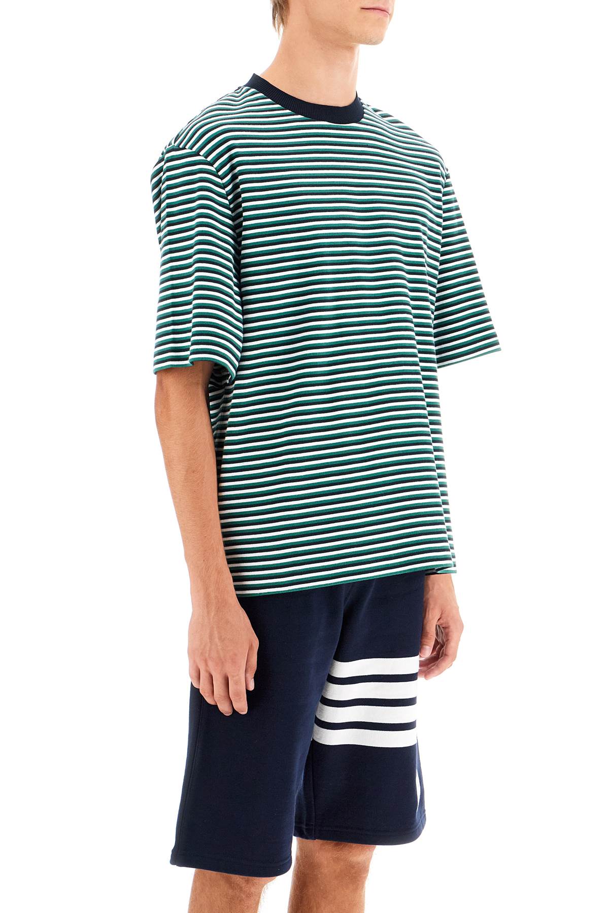 Thom Browne "striped oversized jersey t-shirt" - VivaceVenus