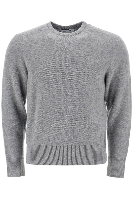 Thom Browne wool piqué crewneck pullover - VivaceVenus