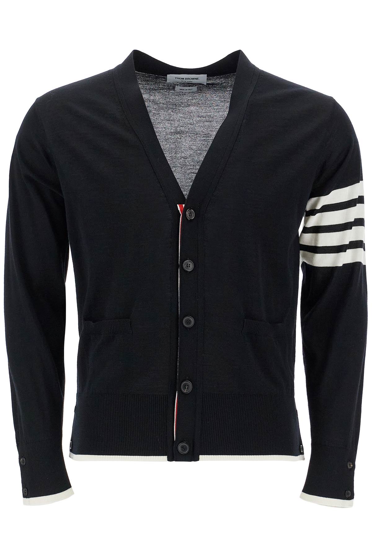 Thom Browne virgin wool cardigan for women - VivaceVenus