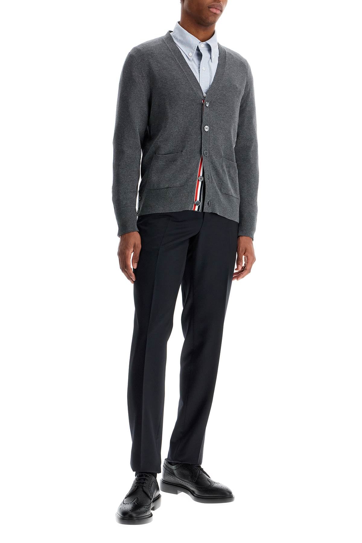 Thom Browne 4-bar cotton cardigan for - VivaceVenus