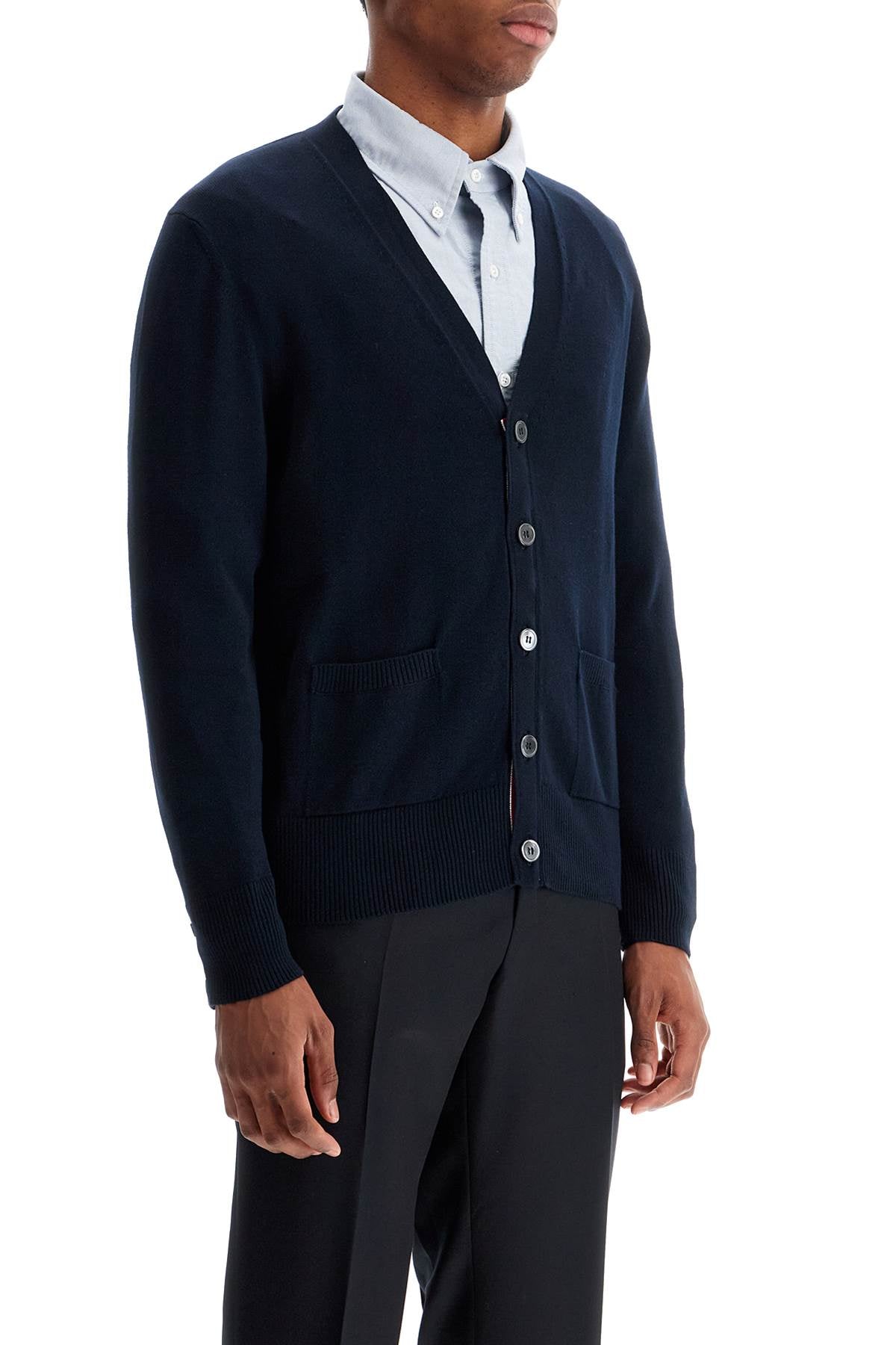 Thom Browne 4-bar cotton cardigan for - VivaceVenus