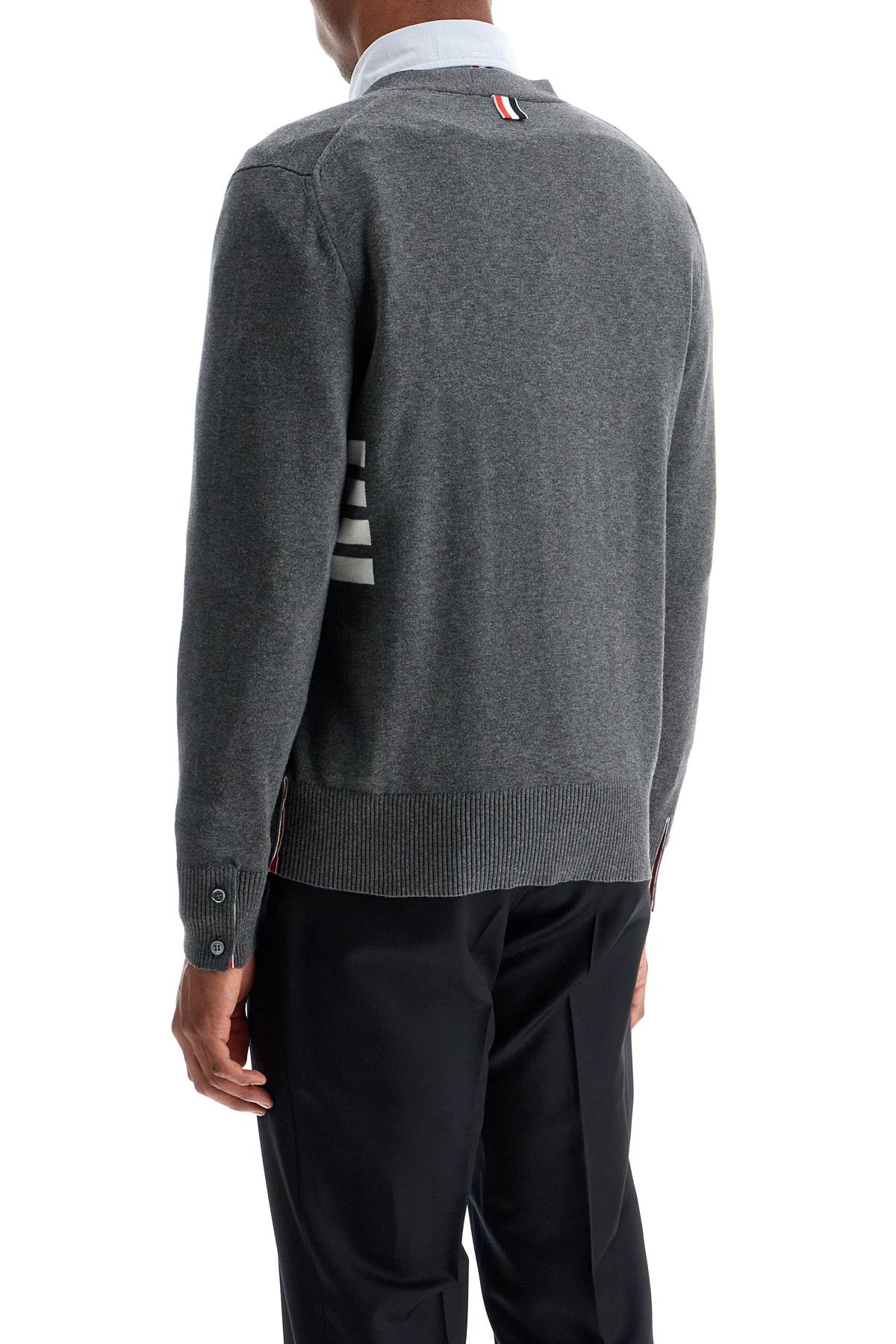 Thom Browne 4-bar cotton cardigan for - VivaceVenus