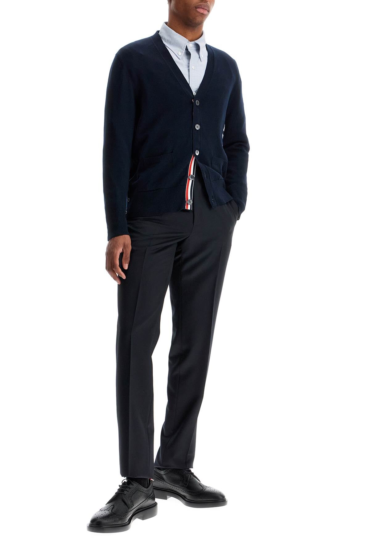 Thom Browne 4-bar cotton cardigan for - VivaceVenus