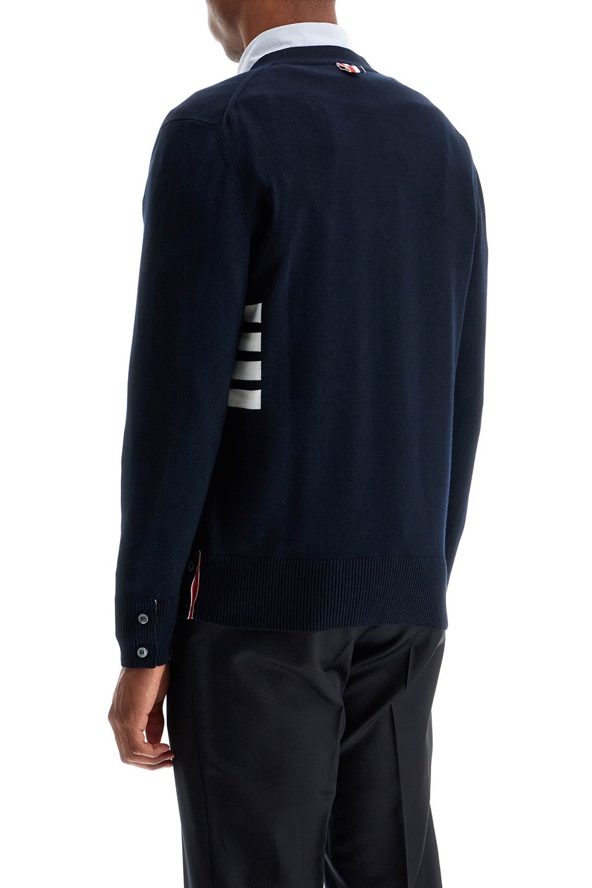 Thom Browne 4-bar cotton cardigan for - VivaceVenus