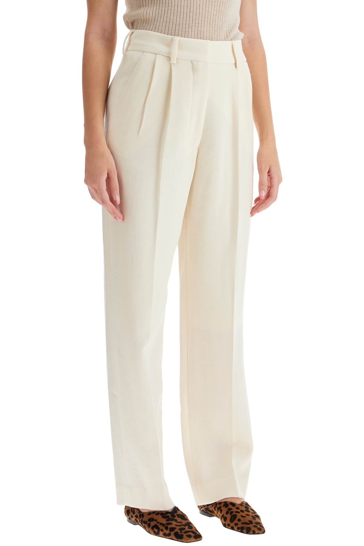 Blaze Milano resolute cream fox pants for - VivaceVenus