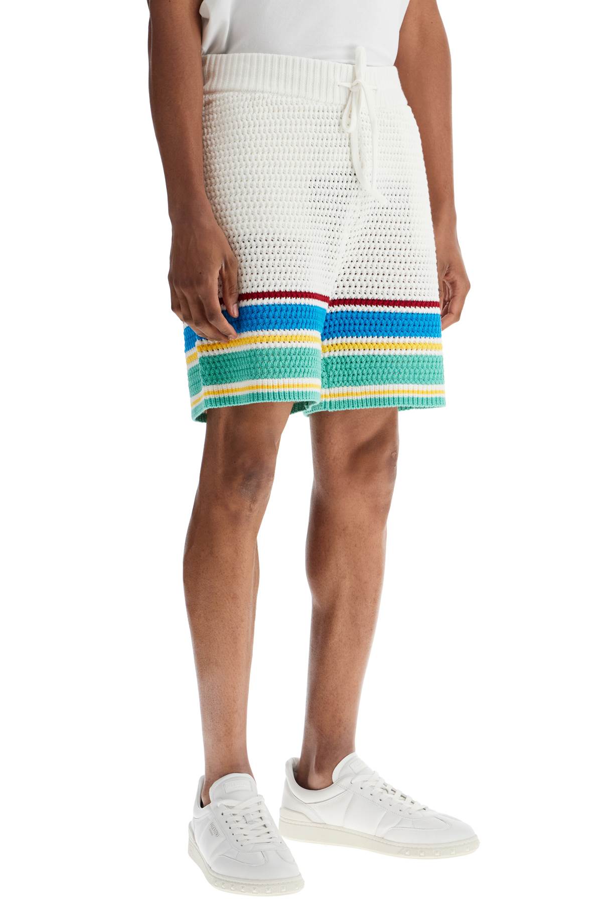 Casablanca crocheted bermuda shorts - VivaceVenus