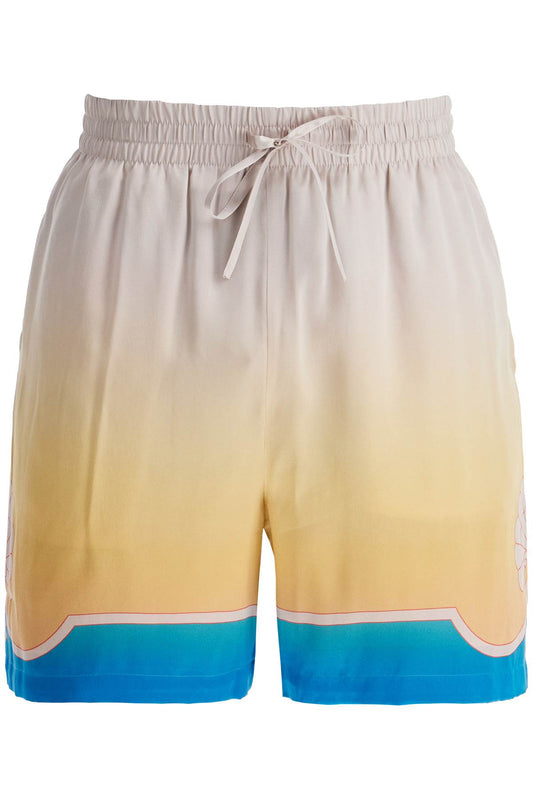 Casablanca "colorful silk bermuda shorts set - VivaceVenus