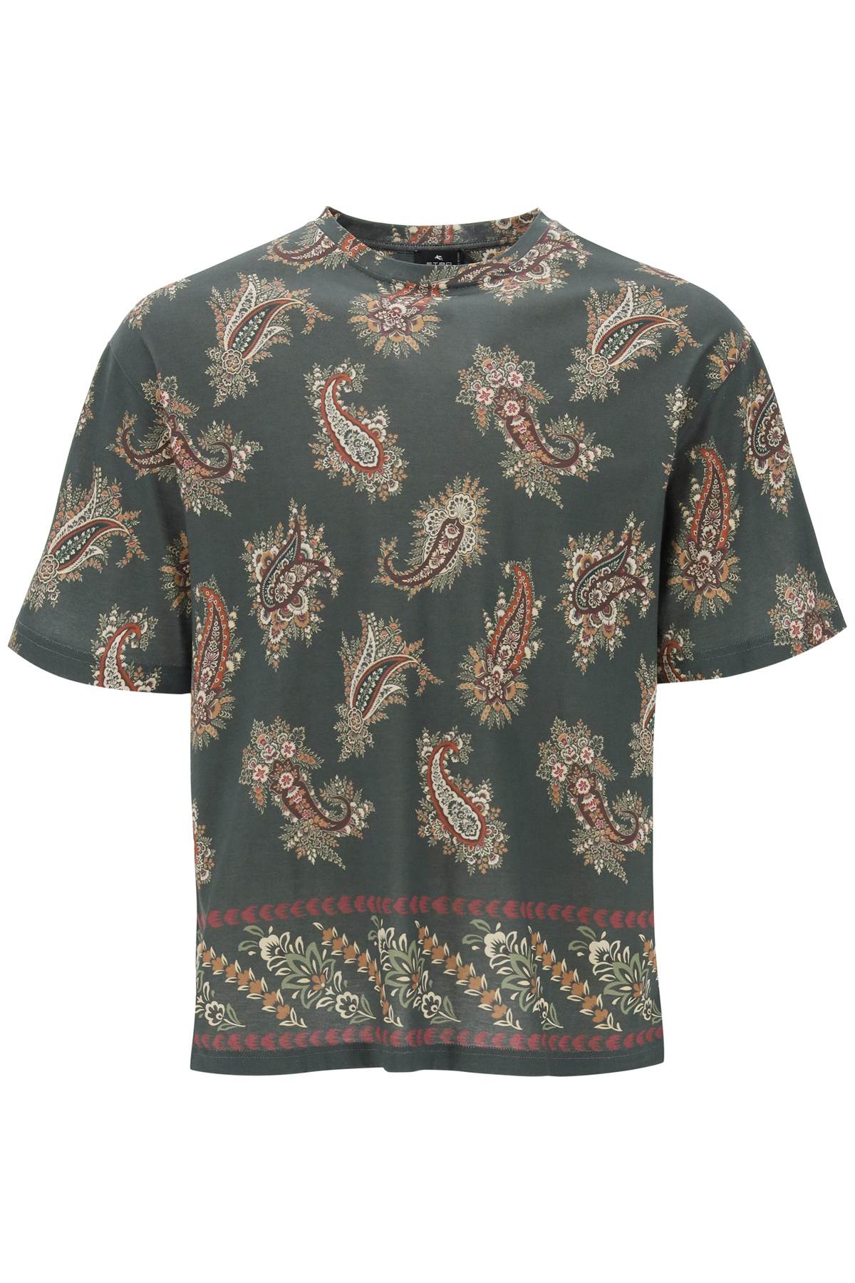 Etro T-shirt girocollo con stampa paisley - VivaceVenus