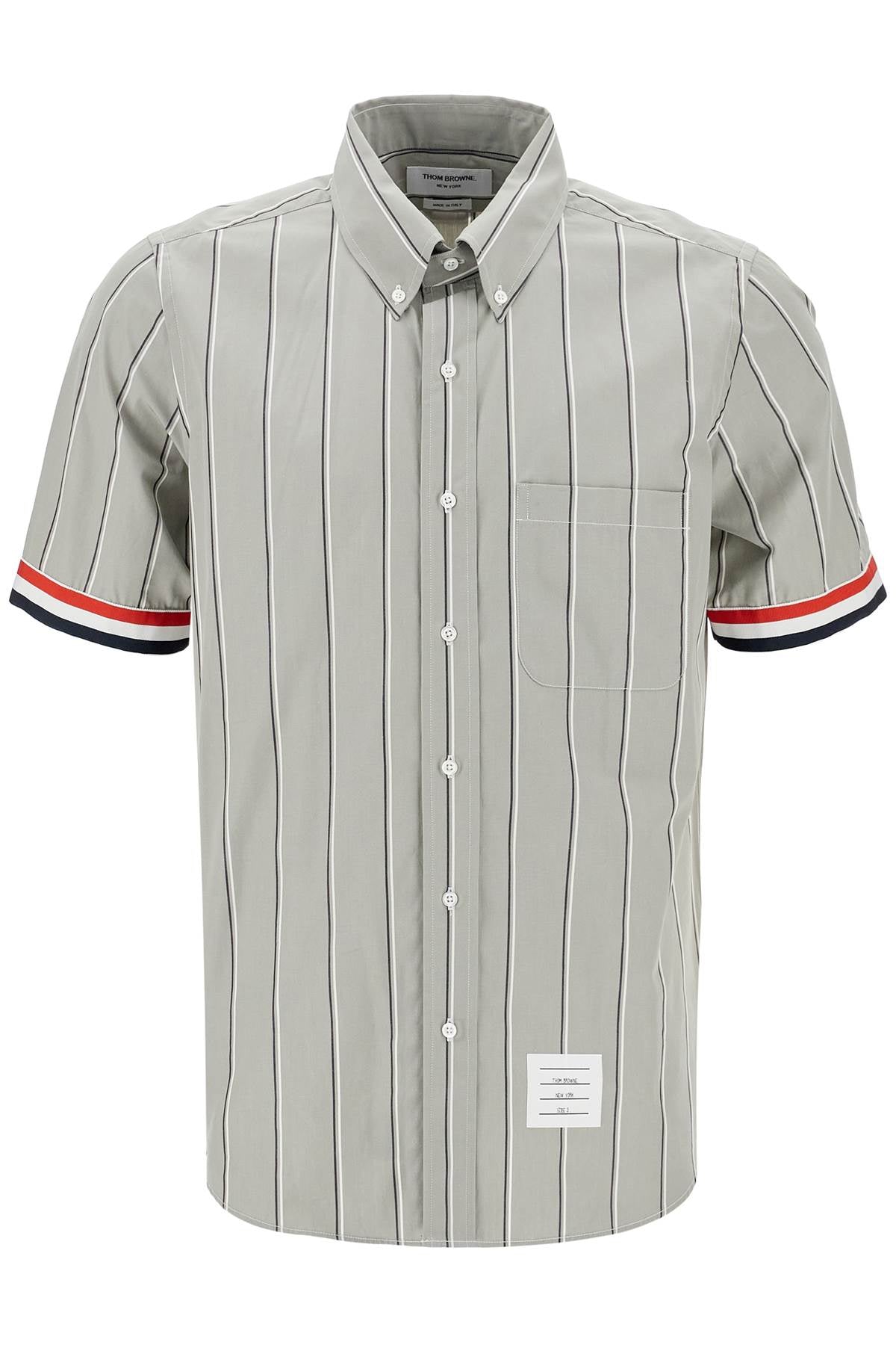 Thom Browne striped short-sleeved shirt - VivaceVenus