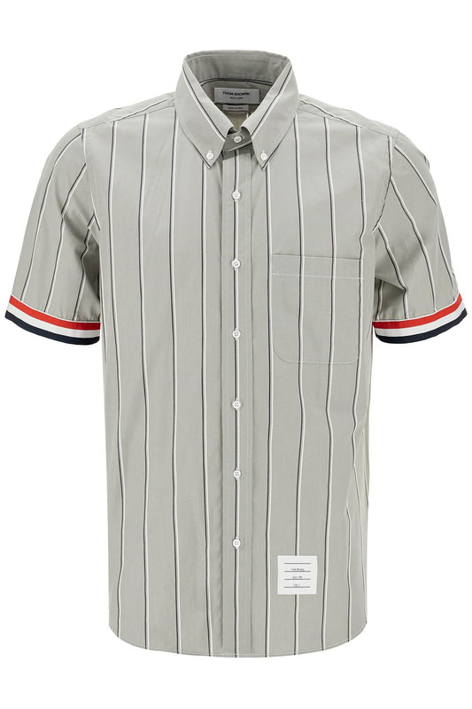 Thom Browne striped short-sleeved shirt - VivaceVenus