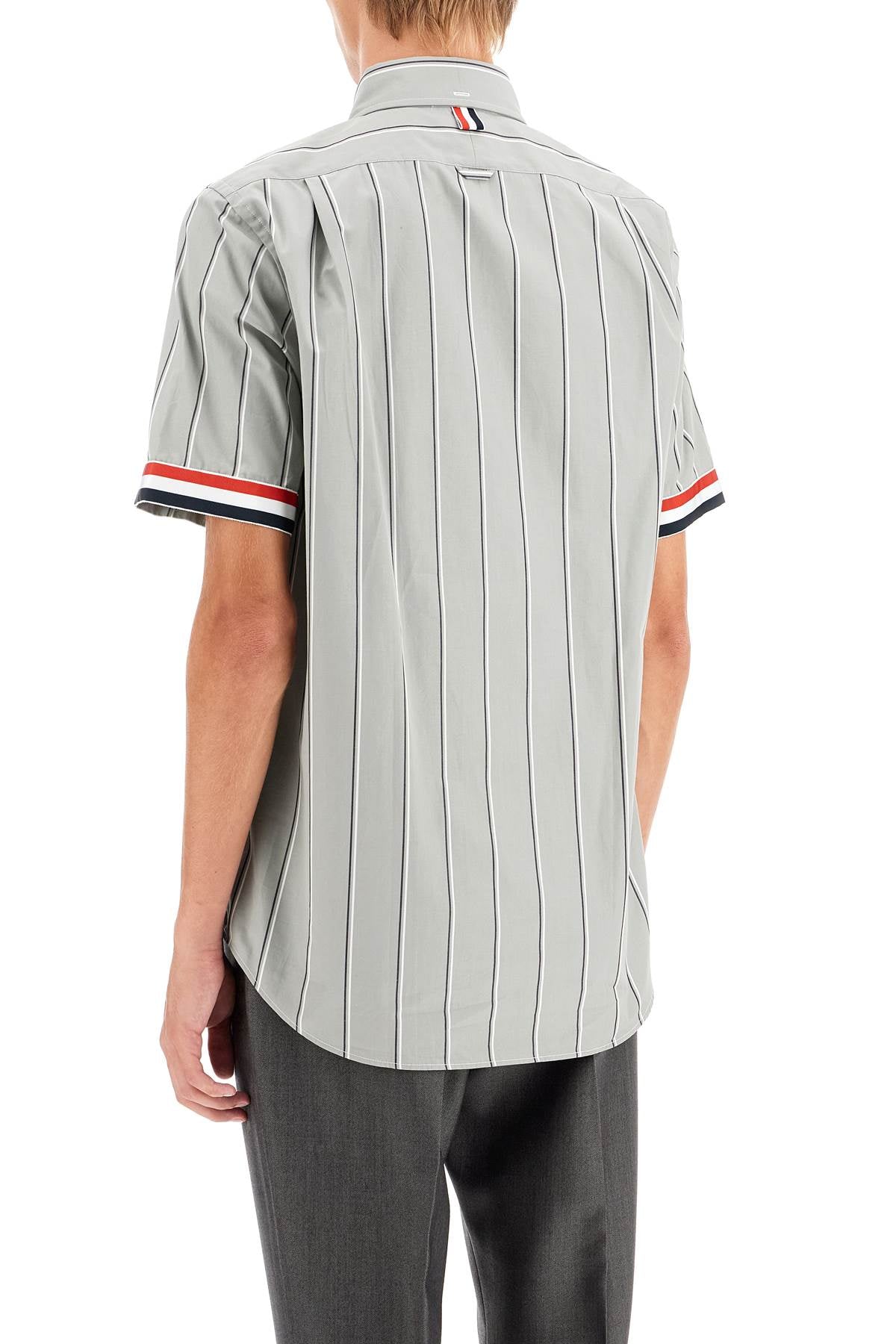 Thom Browne striped short-sleeved shirt - VivaceVenus