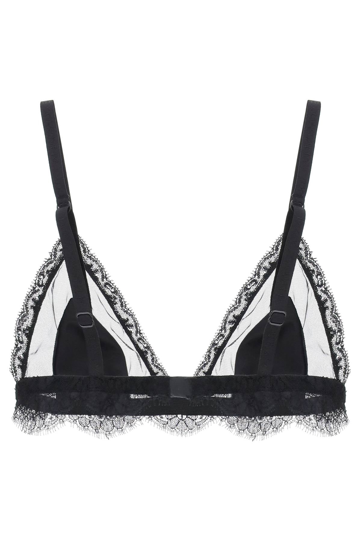 Dolce & Gabbana triangle satin and lace bra - VivaceVenus