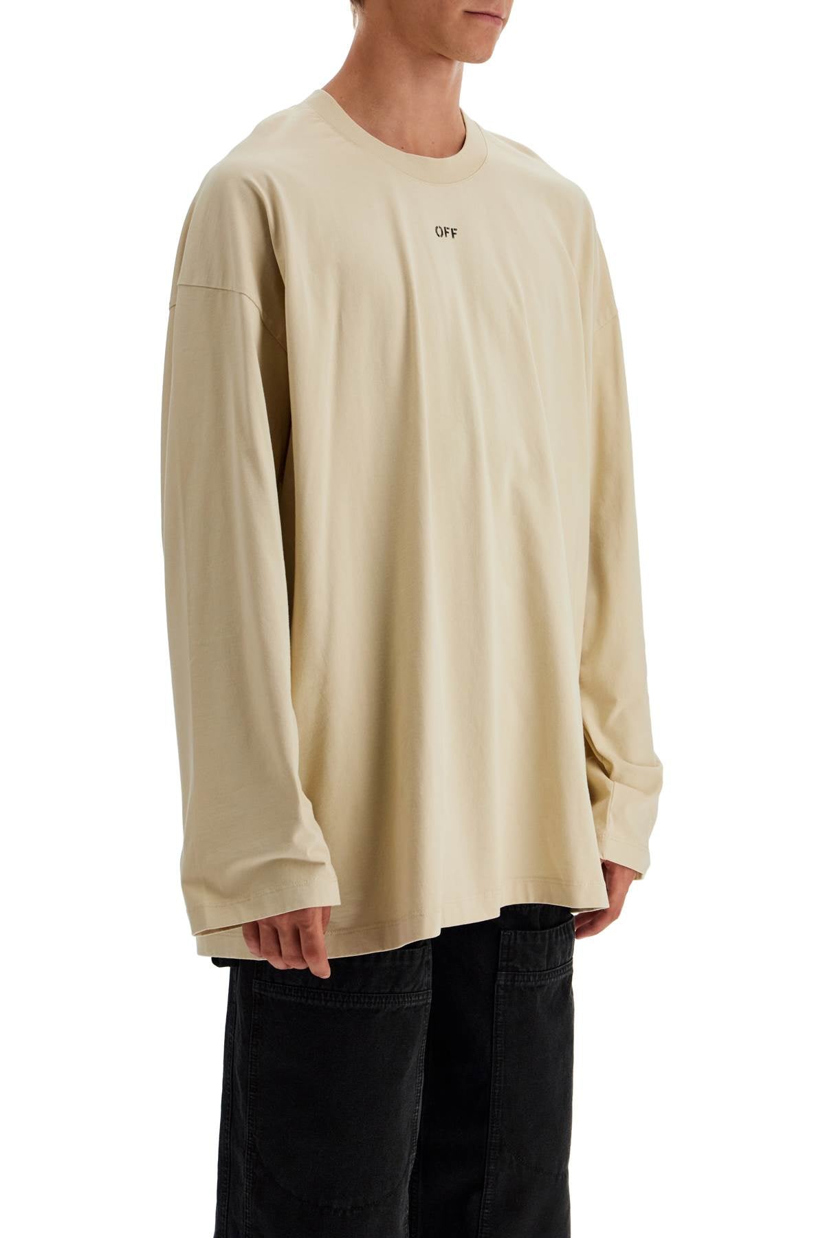 Off White Off-White long sleeve oversized t-shirt for - VivaceVenus