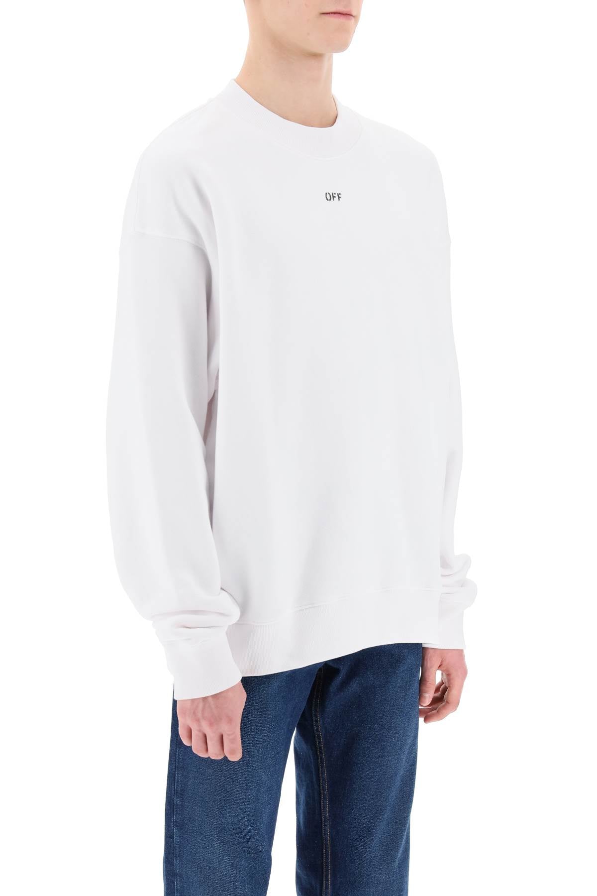 Off-White skate sweatshirt with off logo - VivaceVenus