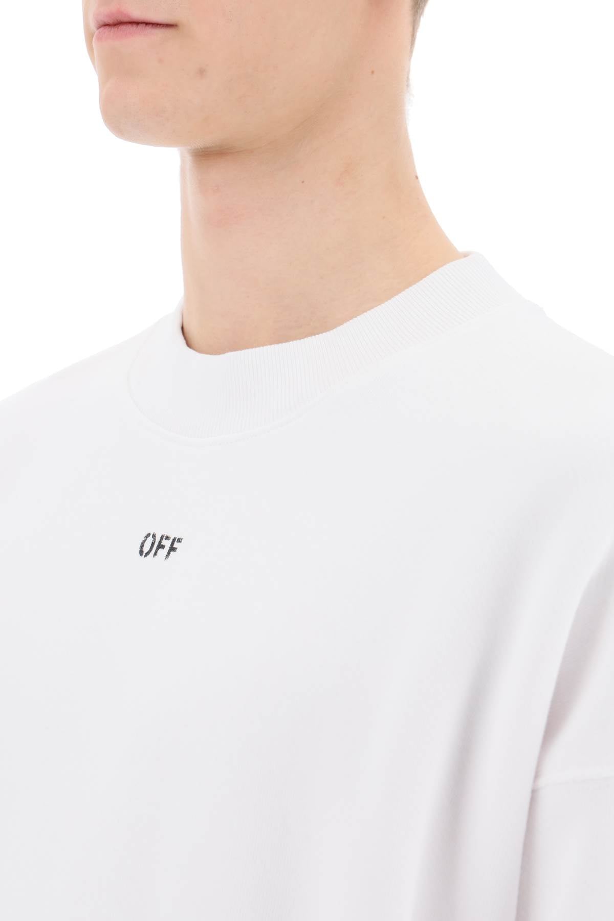 Off-White skate sweatshirt with off logo - VivaceVenus