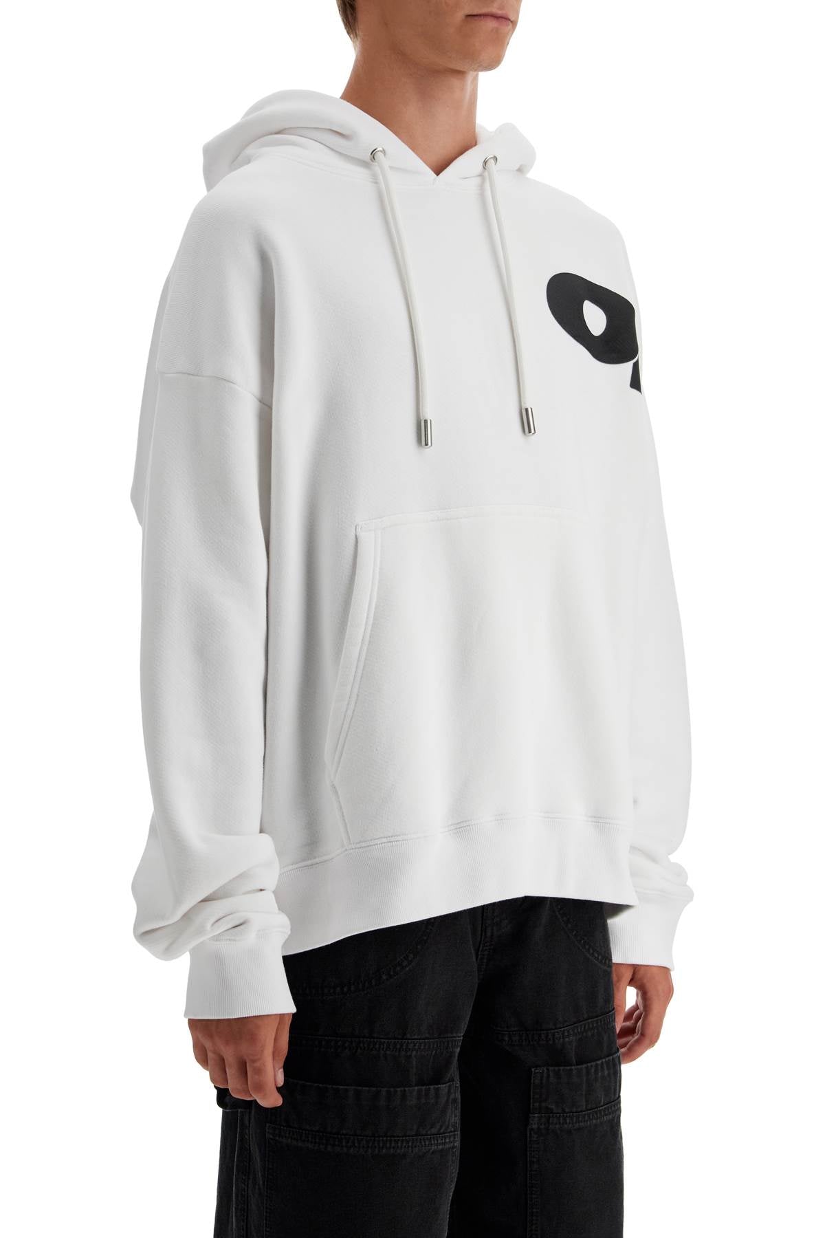 Off White Off-White hooded sweatshirt with shared - VivaceVenus