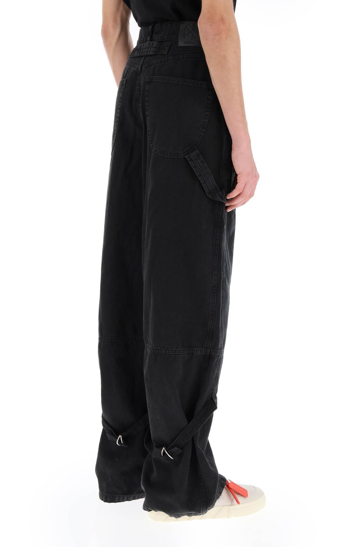 Off-White wide leg cargo pants - VivaceVenus