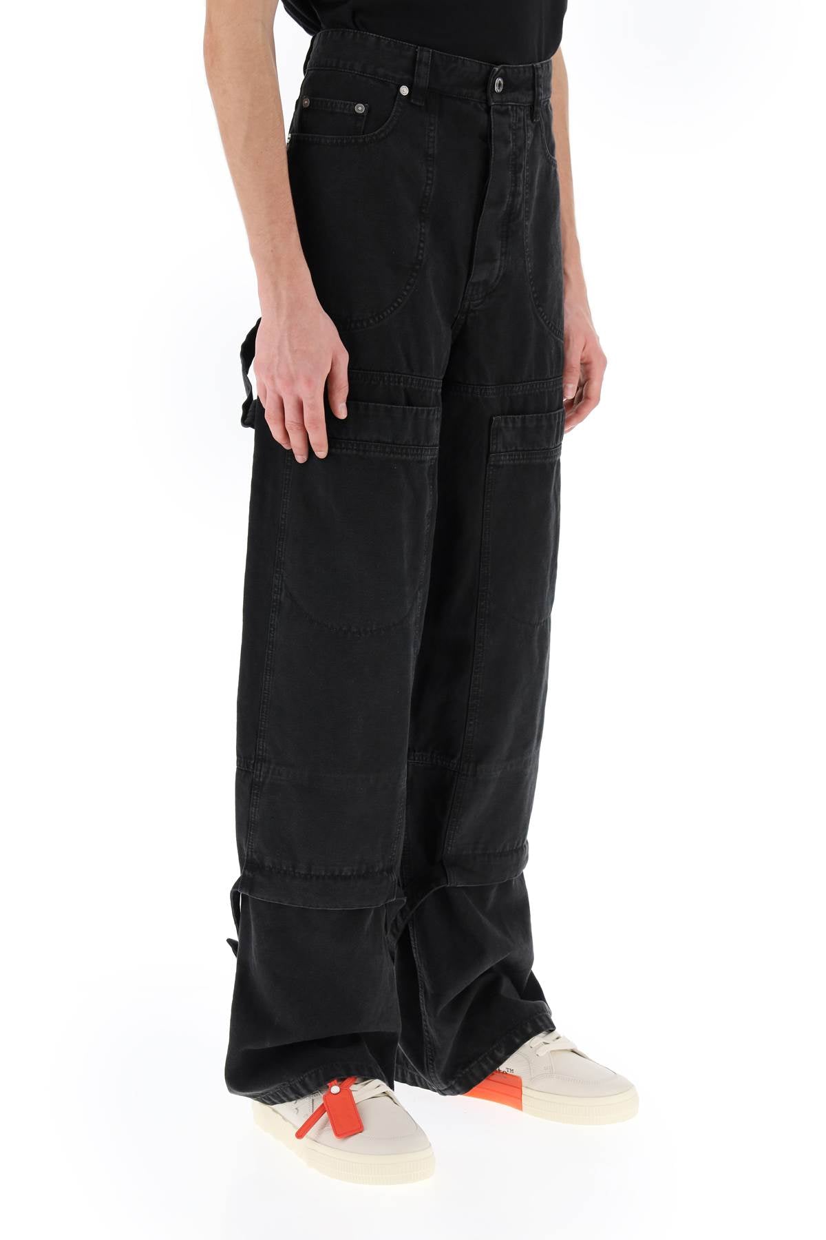 Off-White wide leg cargo pants - VivaceVenus