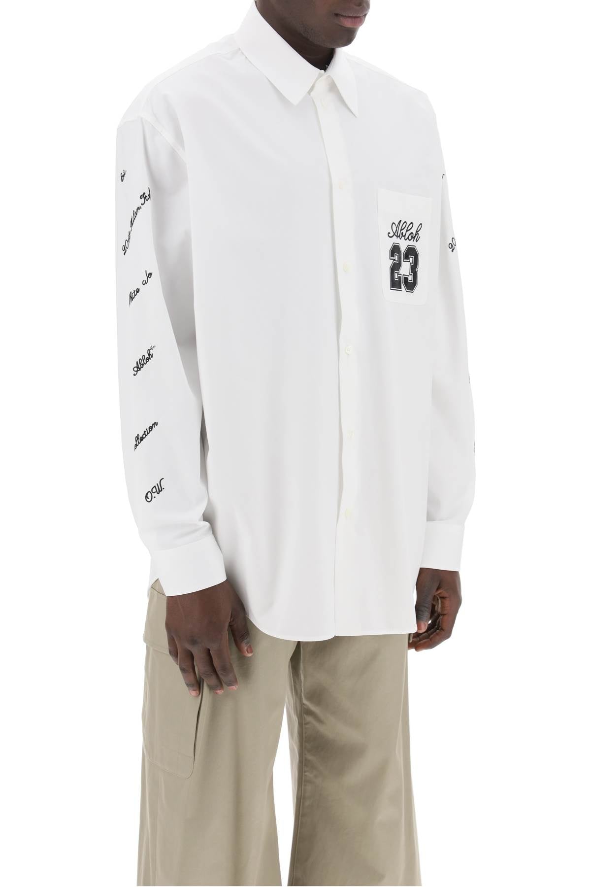 Off-White "oversized shirt with - VivaceVenus