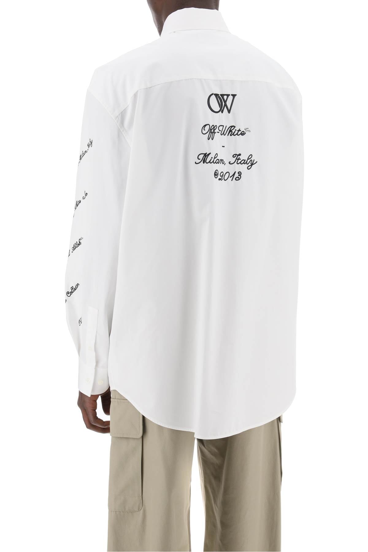 Off-White "oversized shirt with - VivaceVenus