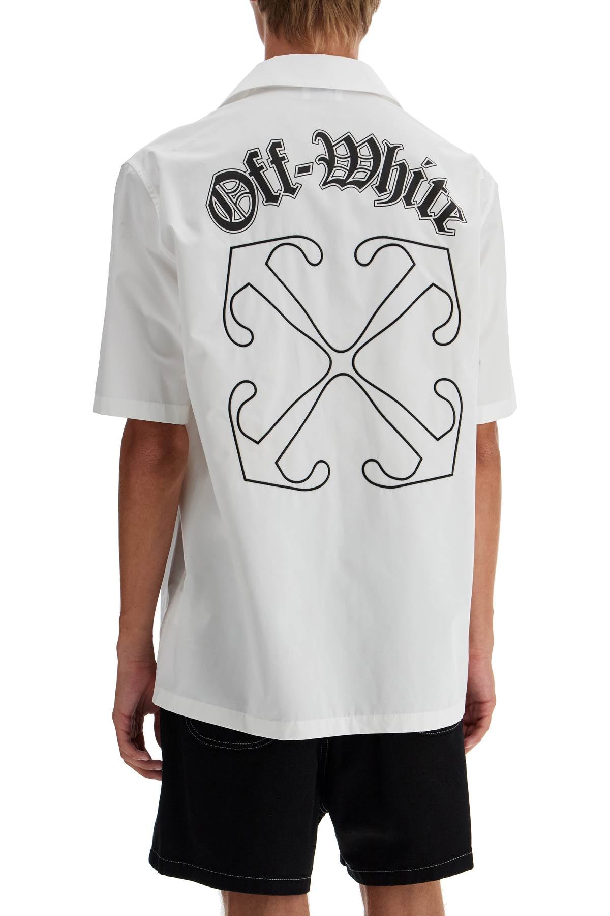 Off-White short-sleeved gothic arrow shirt - VivaceVenus