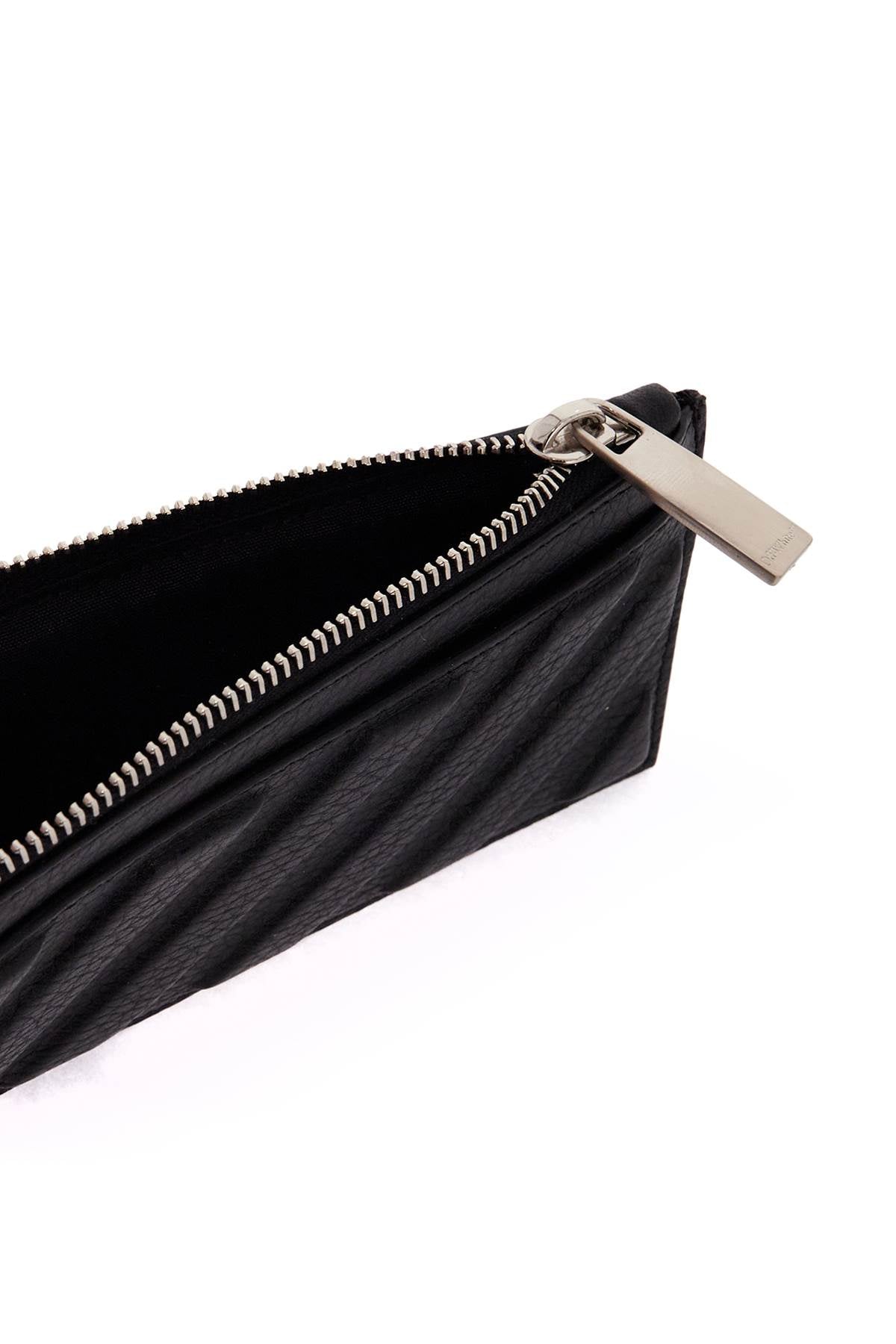 Off-White leather diag card holder - VivaceVenus