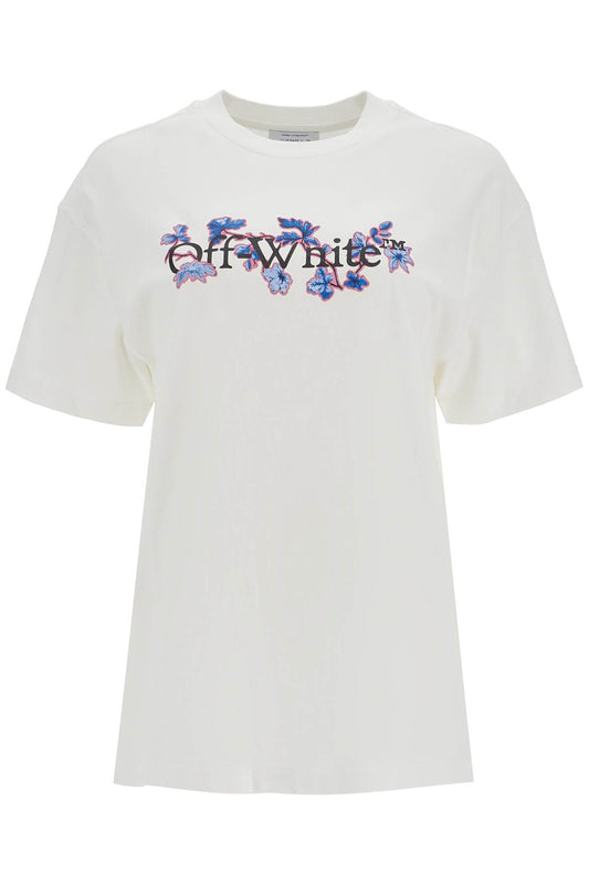 Off White Off-White flower bookish t - VivaceVenus