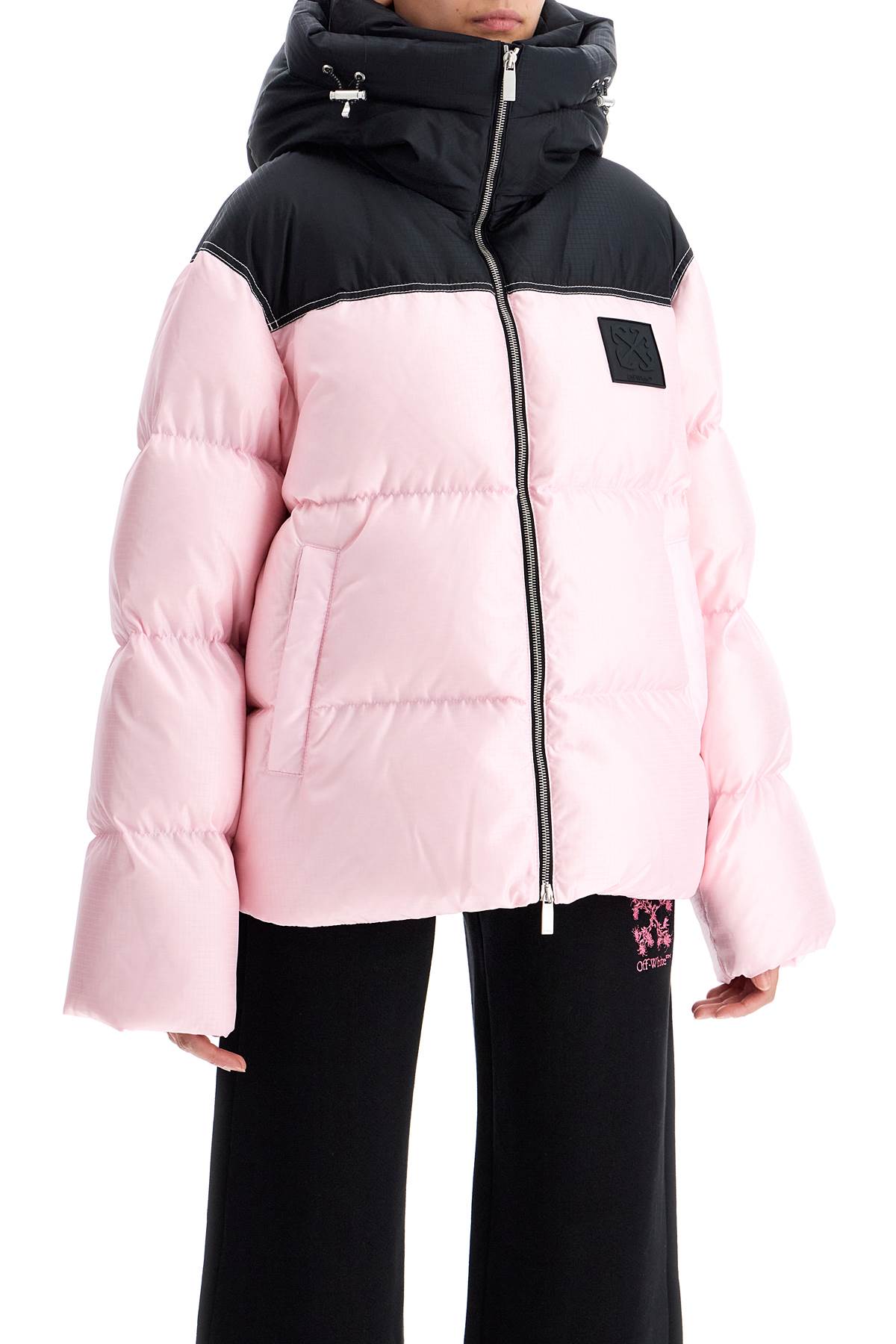 Off-White oversized down jacket with - VivaceVenus