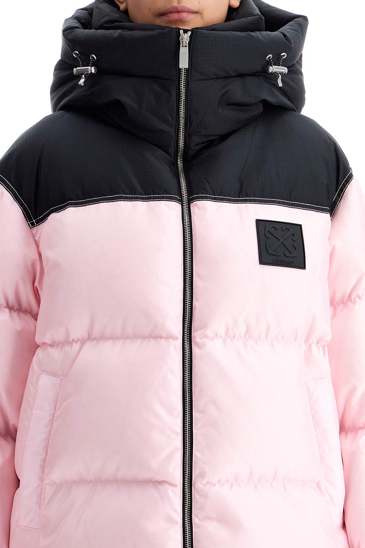 Off-White oversized down jacket with - VivaceVenus