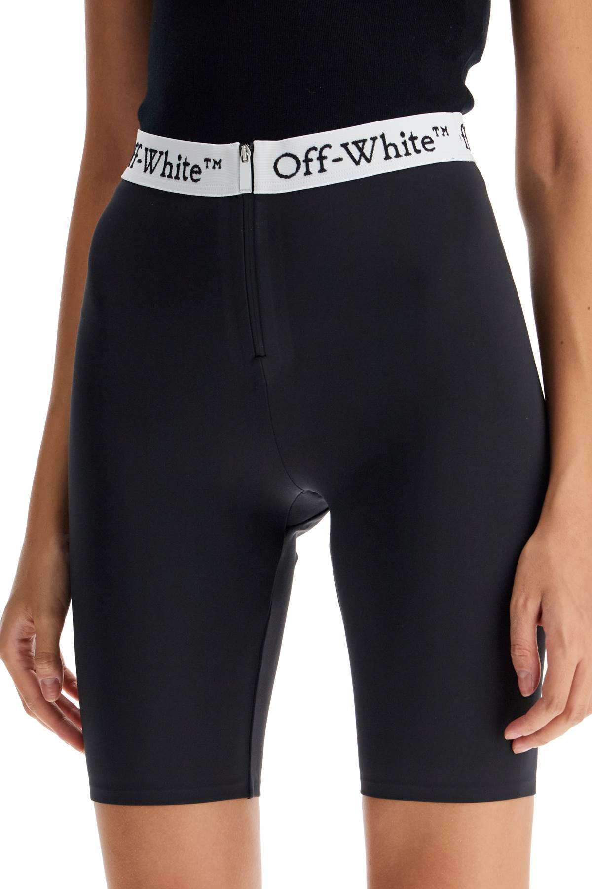 Off-White lycra logo band shorts - VivaceVenus