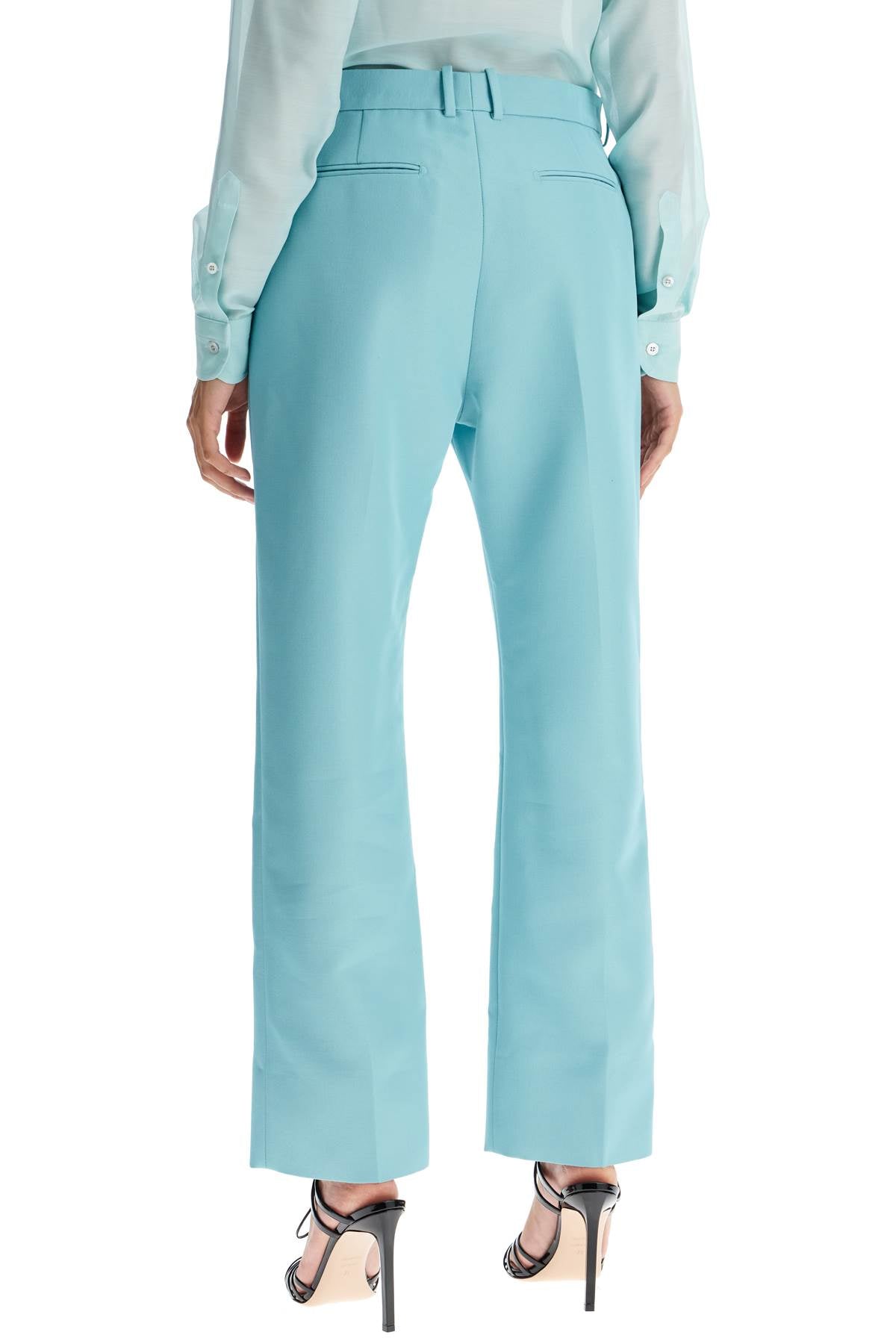 Tom Ford wallis cigarette pants in hopsack fabric - VivaceVenus