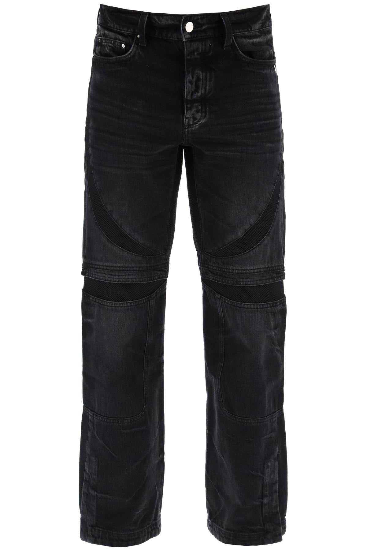 Amiri mx-3 jeans with mesh inserts - VivaceVenus