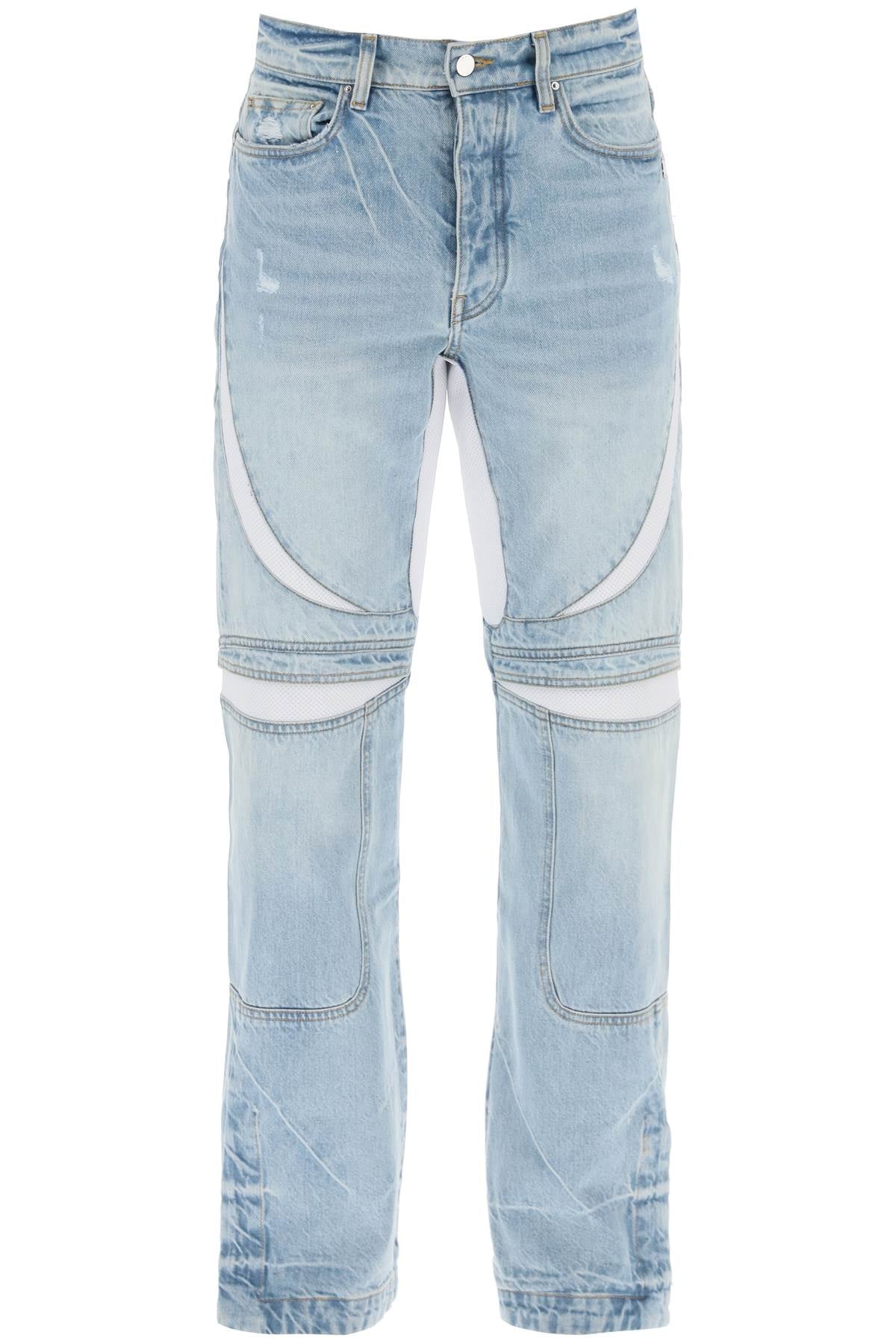 Amiri mx-3 jeans with mesh inserts - VivaceVenus