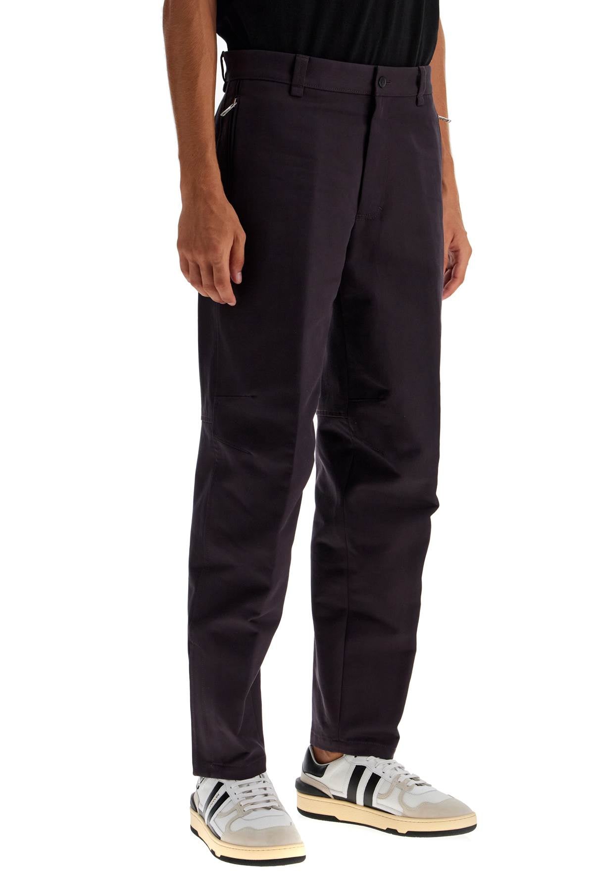 Lanvin biker gabardine trousers - VivaceVenus