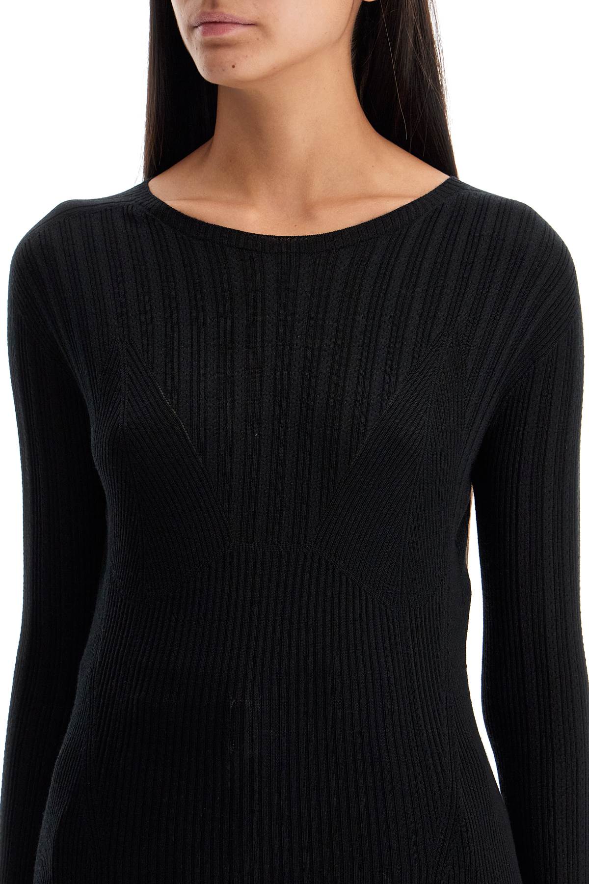 Lanvin ribbed crewneck sweater - VivaceVenus